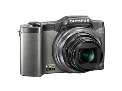 OLYMPUS Digital Camera SZ-11 Silver 14 MP 20X Zoom 25mm 3D Photo