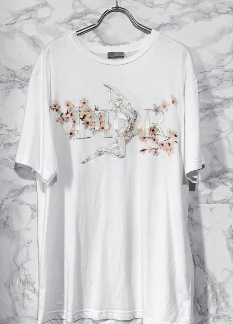 Dior x Kim Jones Pre-Fall 2019 Sorayama Robot White Tee size Large