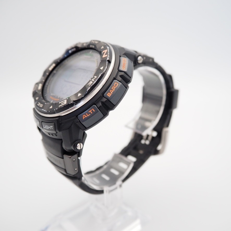 VG] Casio Pro Trek PRW-2500-1JF Protrek Triple Sensor Tough Solar