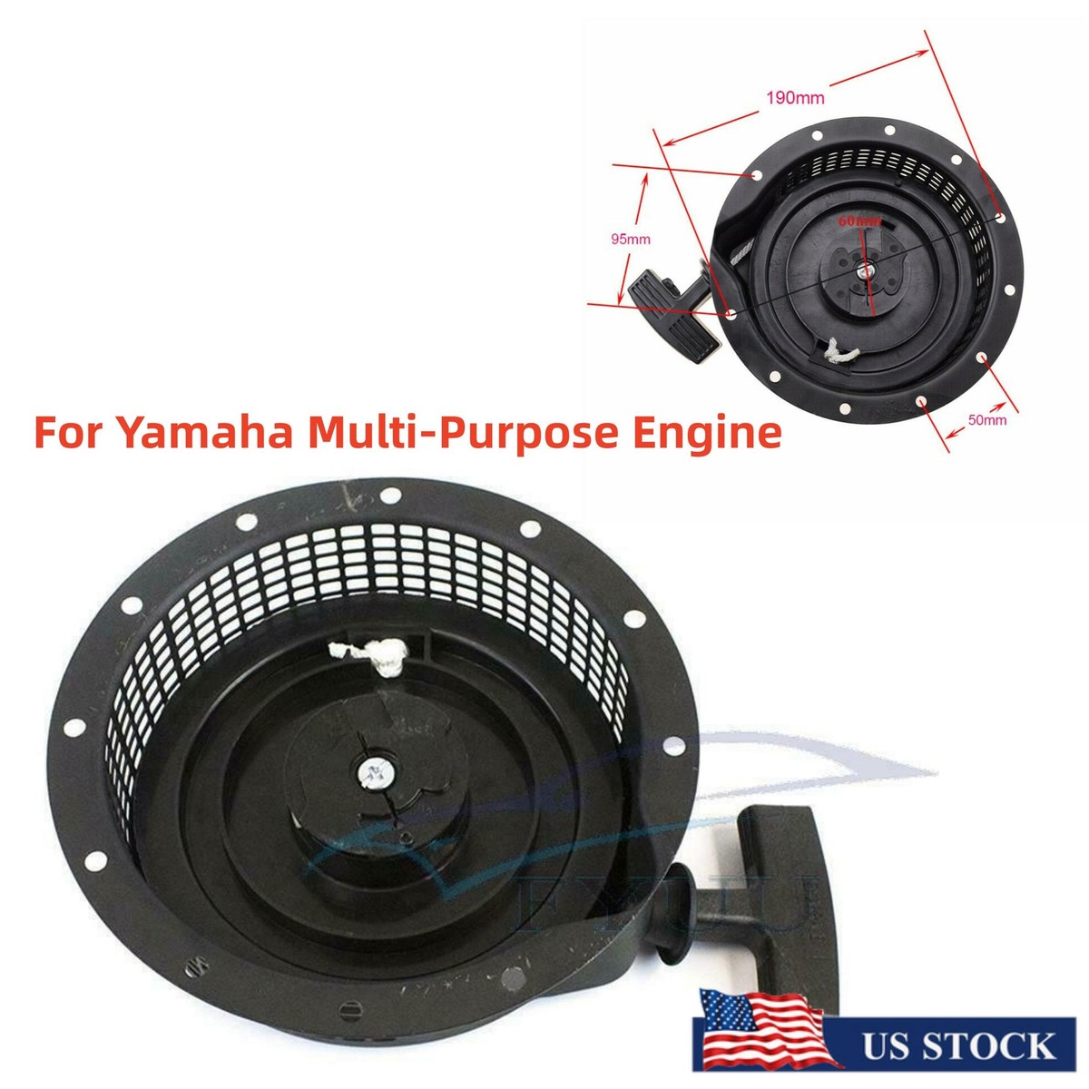 For Yamaha MZ300 Engine Motor Generator Pull Start Recoil Starter