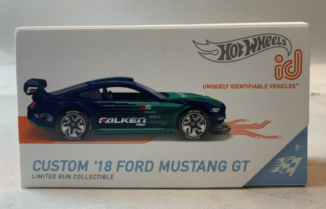 Hot Wheels ID Custom 18 Ford Mustang GT Falken Sealed HTF