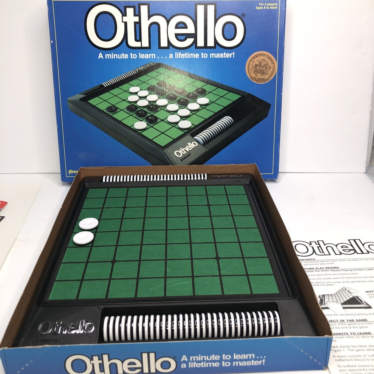 Othello Board Game - A Minute to Learna Lifetime to Master! by