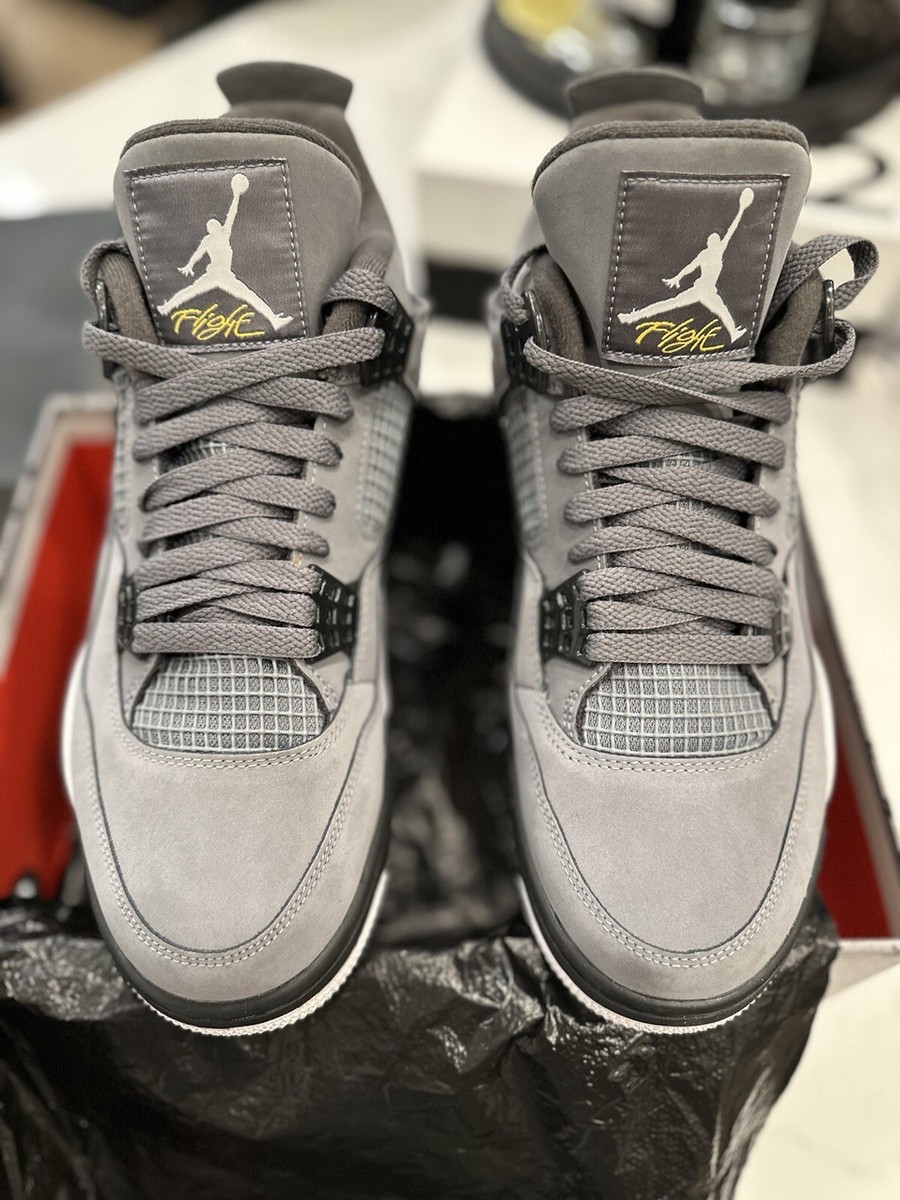 Size 10.5 - Jordan 4 Retro Low Cool Grey 193149728987| eBay
