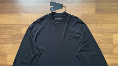 ADIDAS Y-3 MOCK NECK TEE IV8228 SIZE “M” | eBay