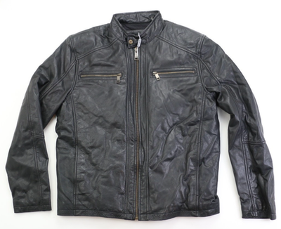 Andrew Marc New York Laser Leather Jacket Men's Size L Style