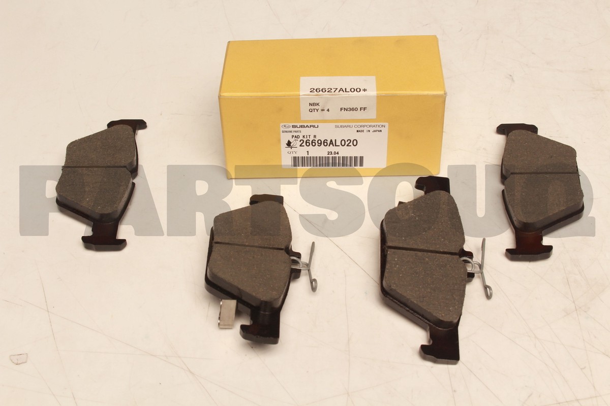26696AL020 Genuine Subaru PAD KIT R 26696-AL020 | eBay