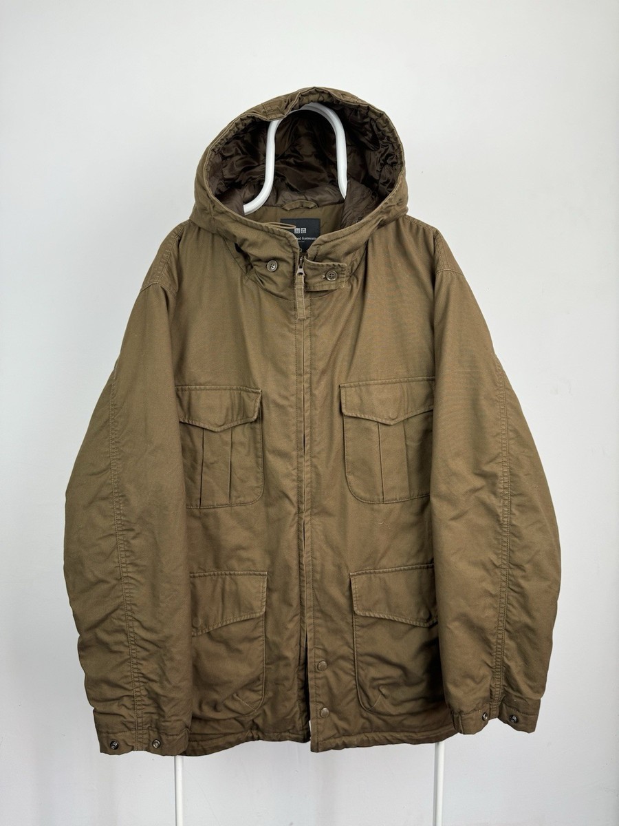 Uniqlo x Engineered Garments Brown Parka Jacket Size L | eBay