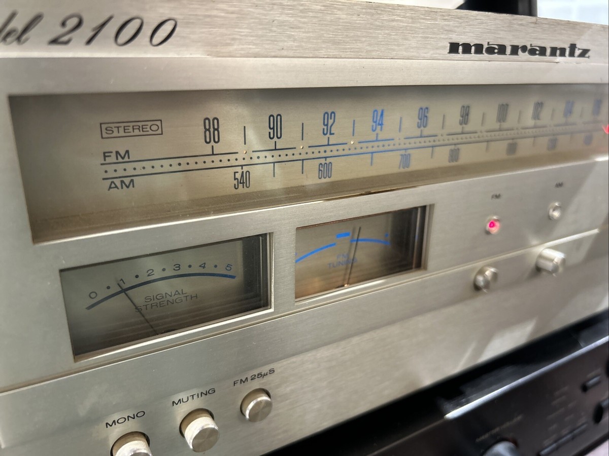 Marantz Model 2100 Stereophonic Tuner | eBay