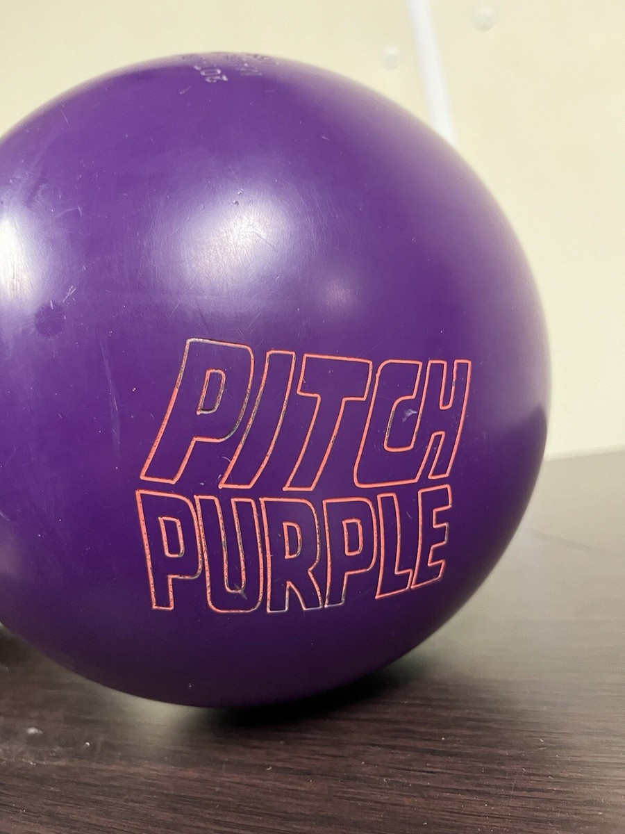 15lb Storm Pitch Purple Drilled Bowling Ball URETHANE! | eBay