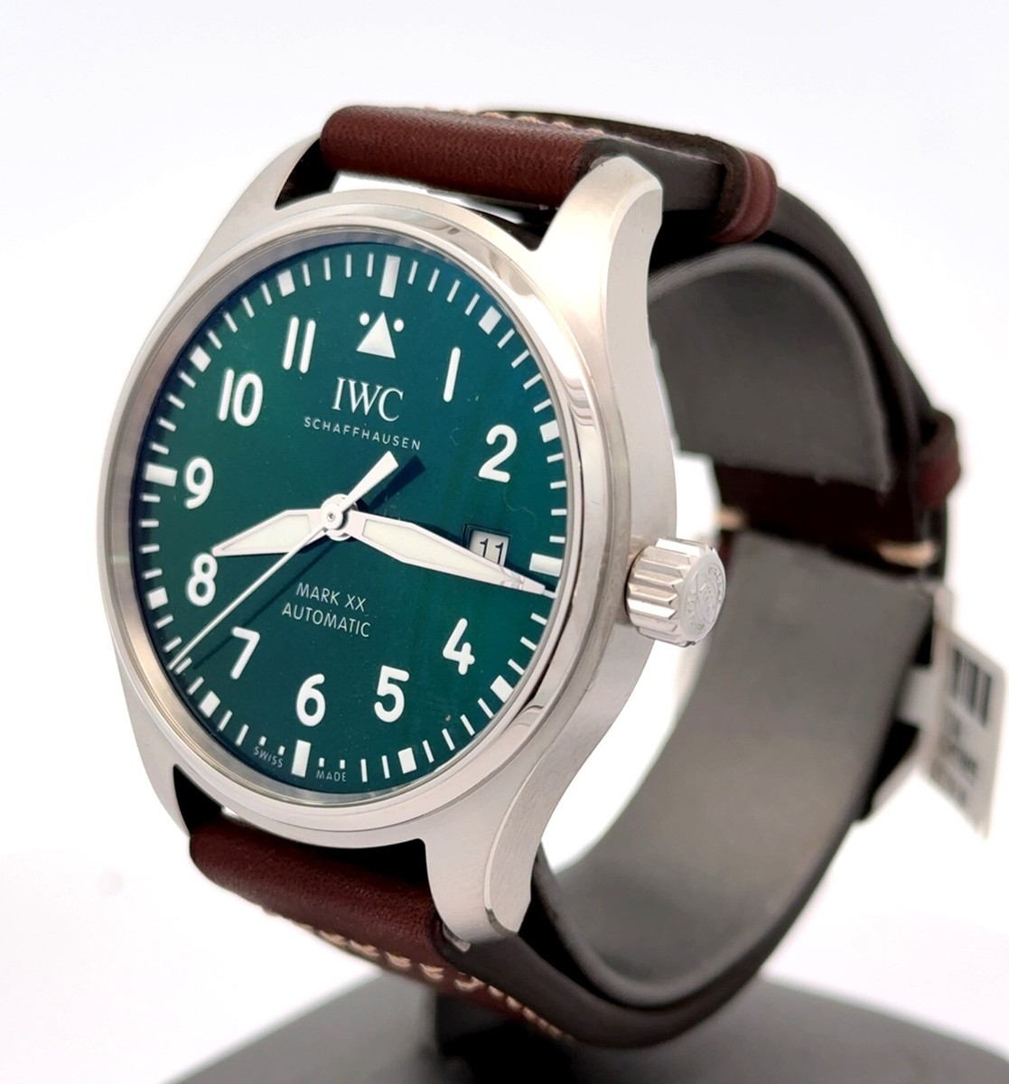 IWC PILOT'S WATCH MARK XX IW328205 - 40 MM -GREEN DIAL - BRAND NEW