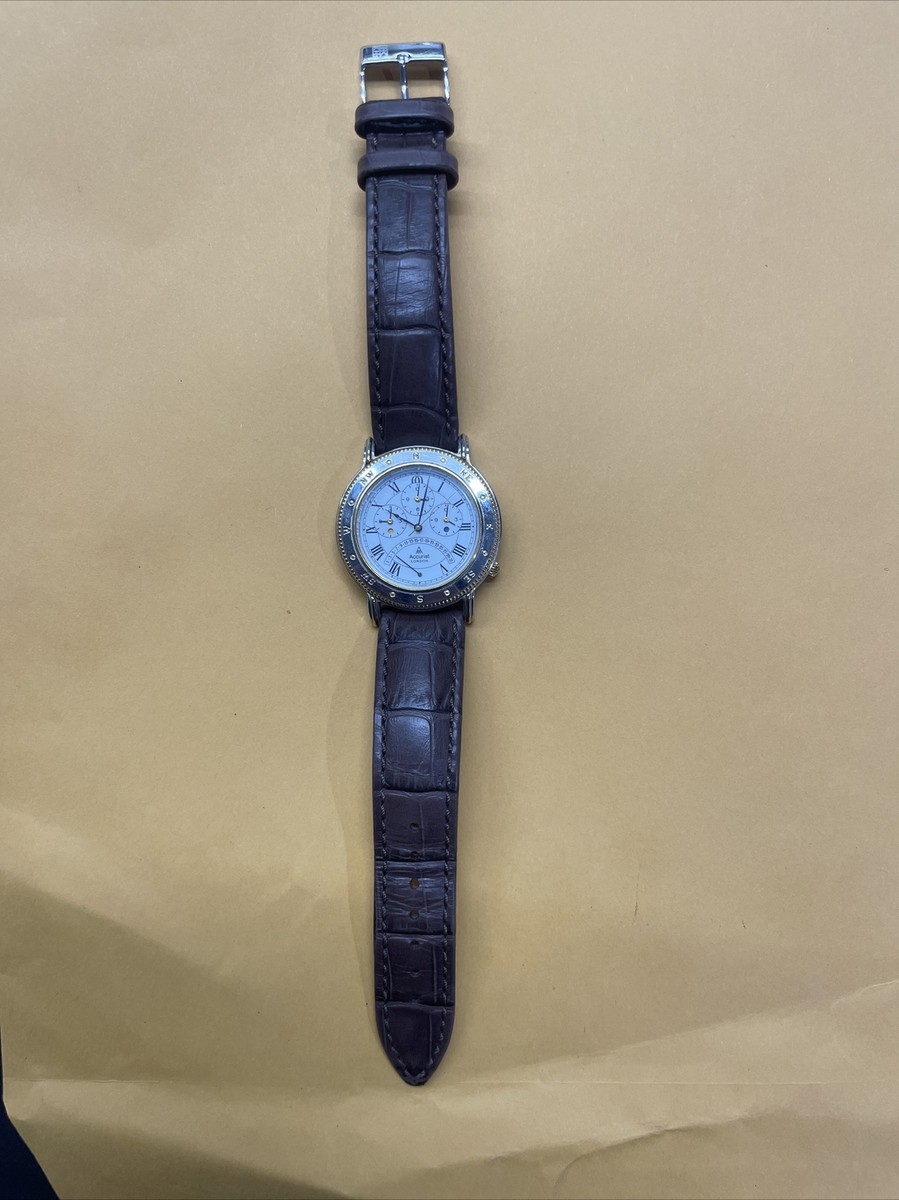 Accurist Watches London Triple Calendar Watch Vintage | eBay