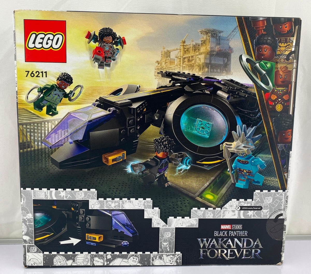 LEGO Marvel Black Panther Wakanda Forever Shuri's Sunbird 76211