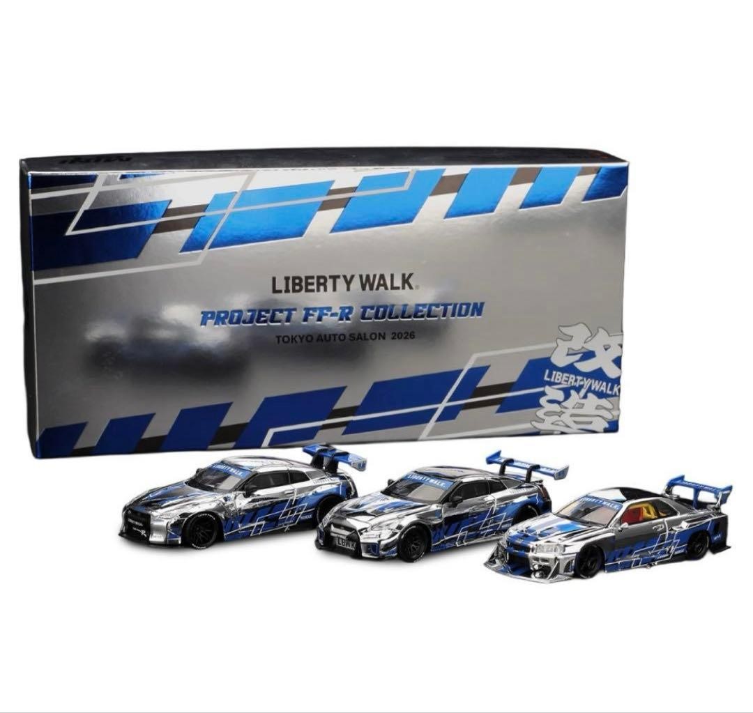 MINI GT Liberty walk Project Special Box FF-R Collection Tokyo