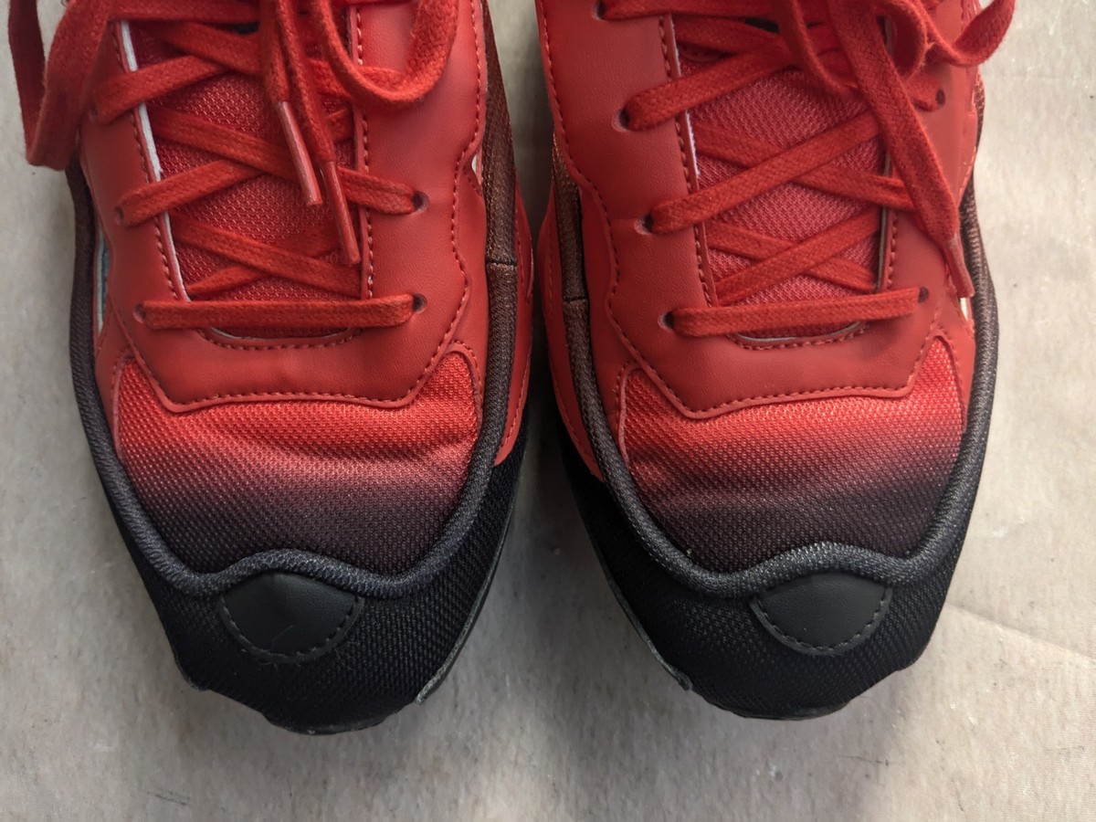 Adidas Raf Simons Ozweego Replicant Red Black Men 9 Sneakers Shoes