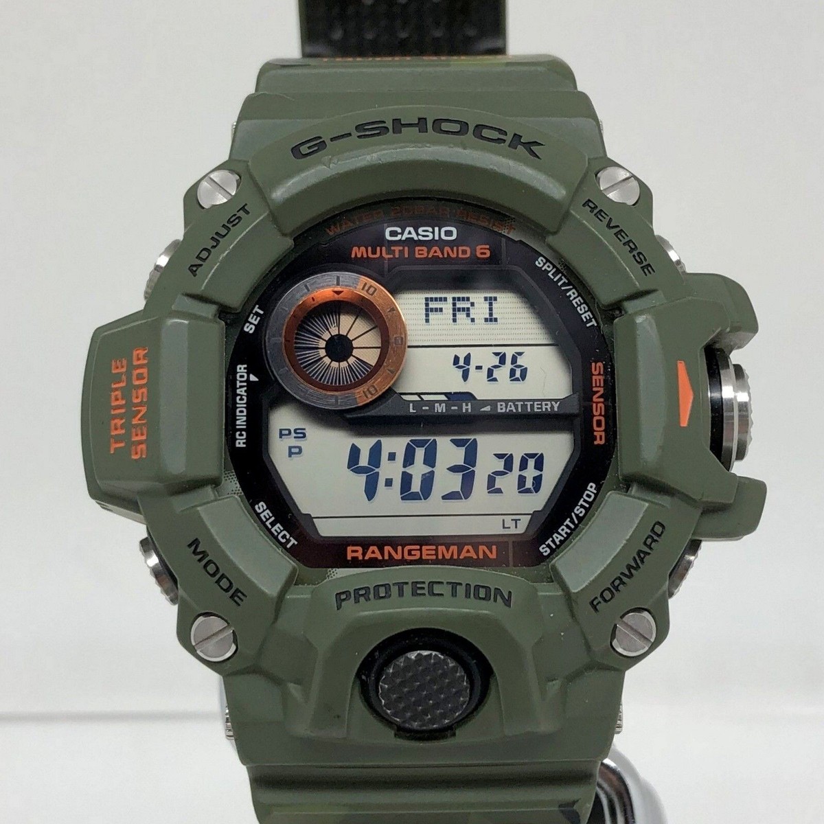Casio G-SHOCK Rangeman GW-9400CMJ-3JR CAMO Mens Watch Limited