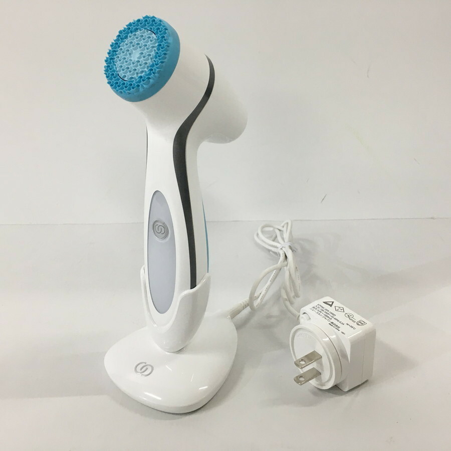 ルミスパ 洗顔ブラシ ホワイト＆ブルー ルミスパ 洗顔ブラシ ホワイト