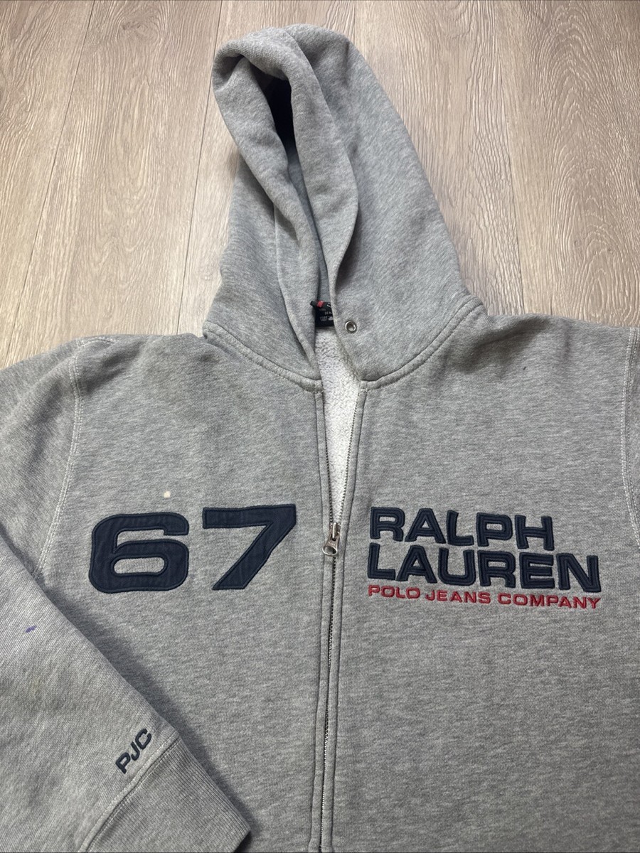 Vintage Ralph Lauren Polo Jeans Company RL 67 Sweatshirt Hoodie
