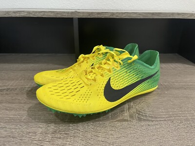 Nike Oregon Ducks Team Issued Zoom Victory Elite Track Spikes