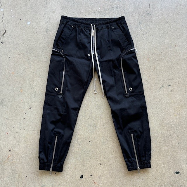 Rick Owens Luxor FW23 Bauhaus Cargo Pants Black | eBay