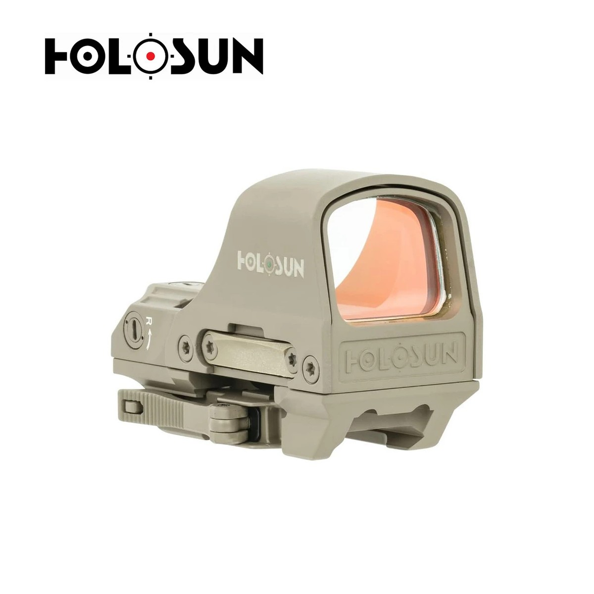 Holosun Reflex Green Multi Reticle Solar Failsafe/Shake Awake (FDE