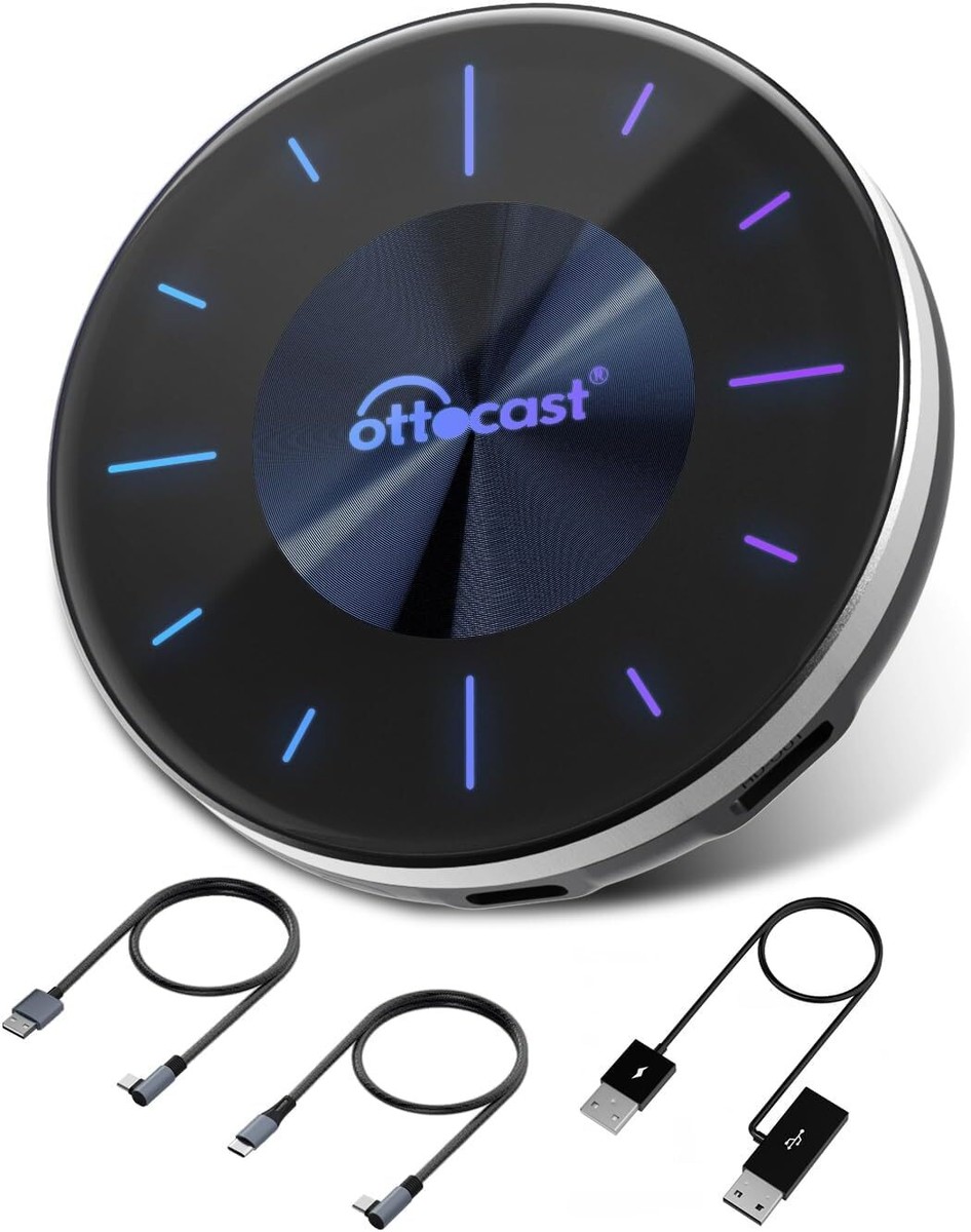 OTTOCAST P3 Pro CarPlay AI Box Android Adapter Wireless Android