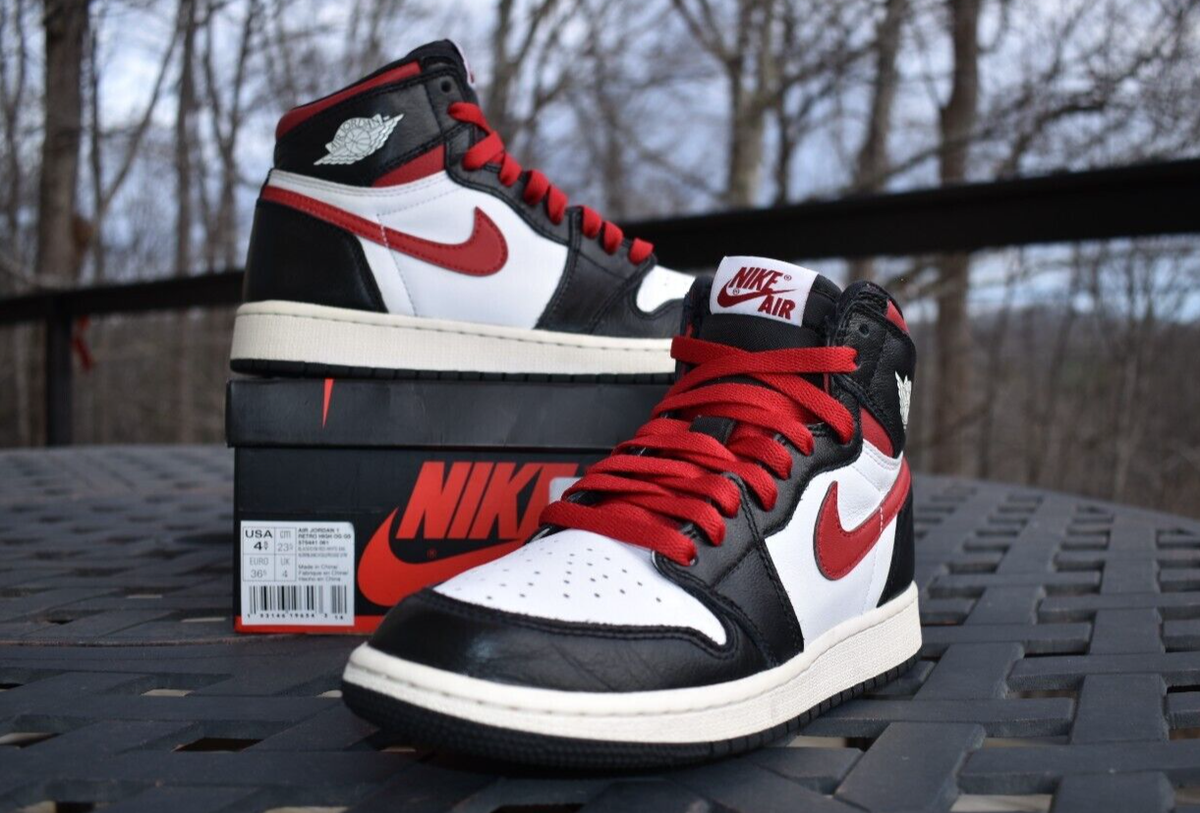 Nike Air Jordan 1 Retro High OG 'Gym Red' 2019 555088-061 Youth