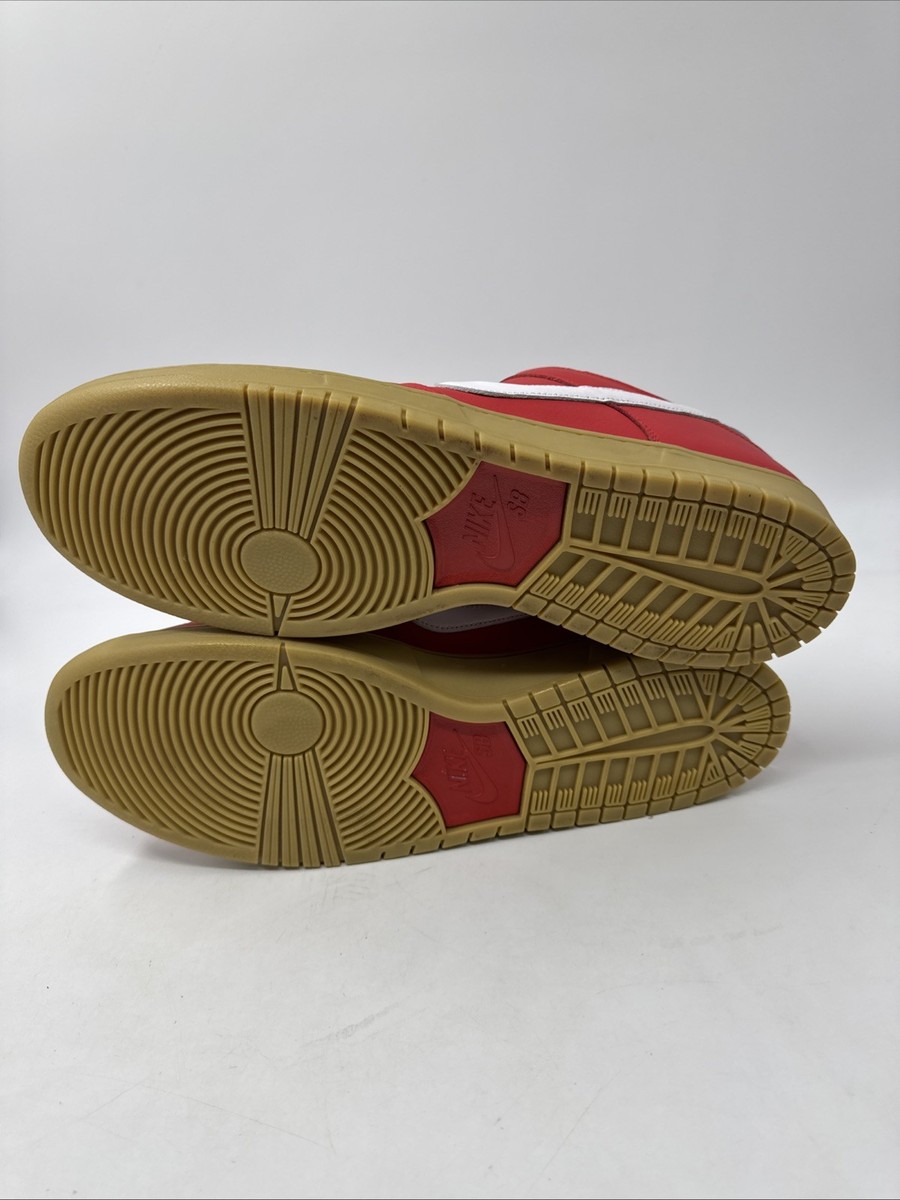 Nike SB Dunk Low Pro ISO Orange Label University Red Gum FJ1674