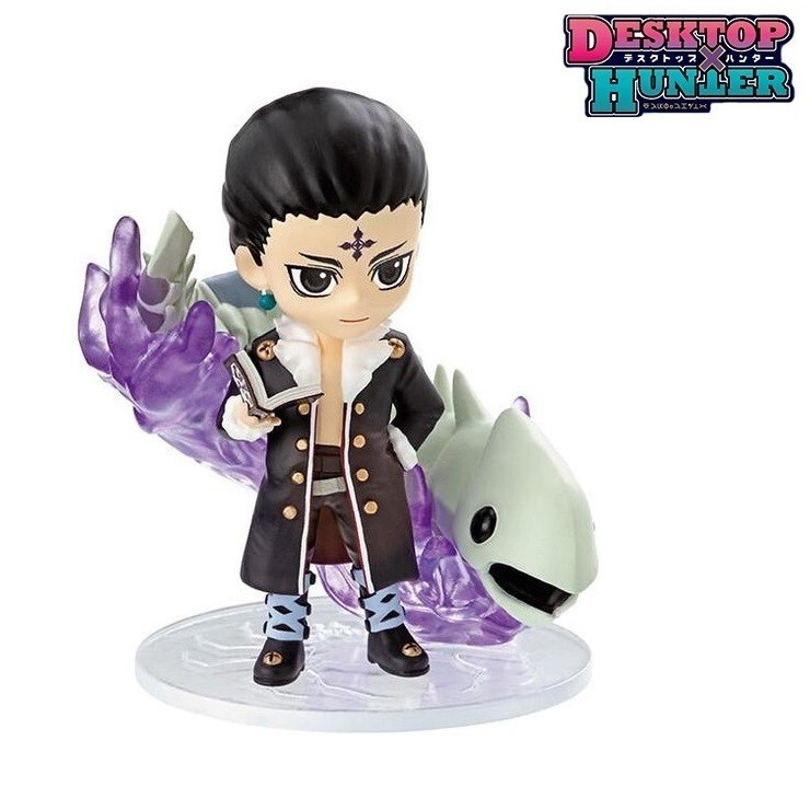 RE-MENT Hunter x Hunter DesQ Desktop HUNTER Mini Figure Chrollo