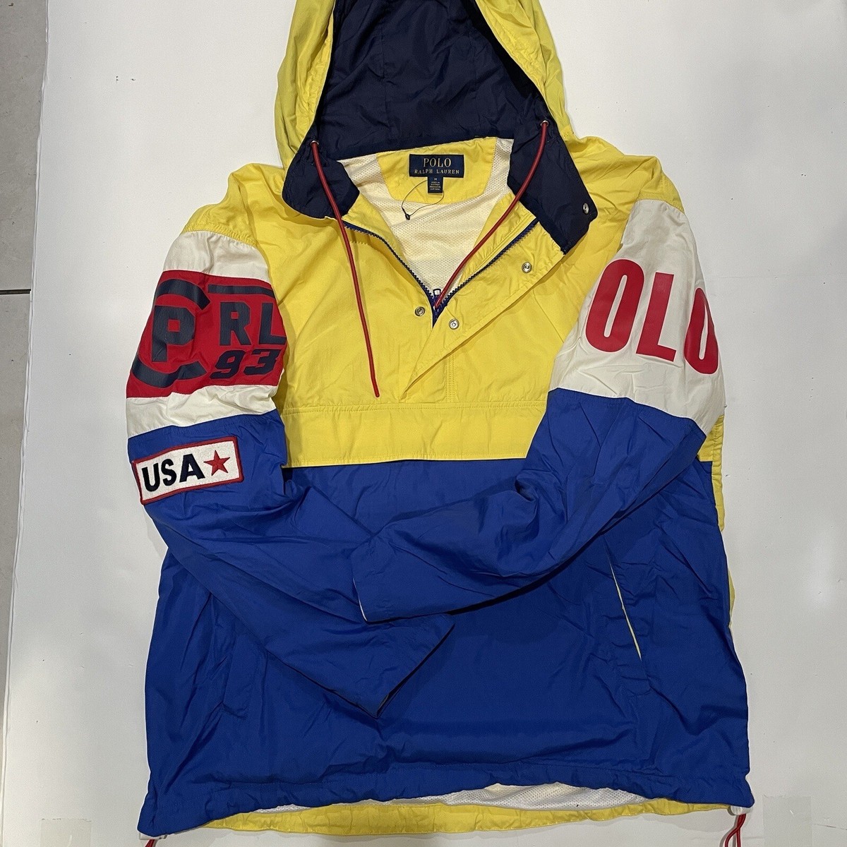 Polo Ralph Lauren RARE SAMPLE Sz M Regatta CP-93 P2 RL-67 Jacket