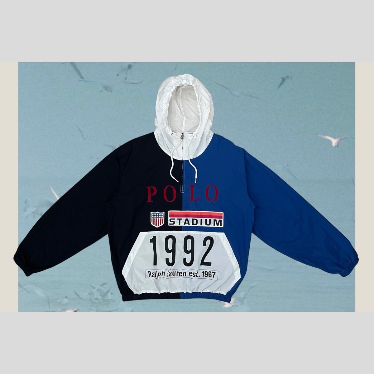 Polo Ralph Lauren Stadium 1992 Pullover | eBay
