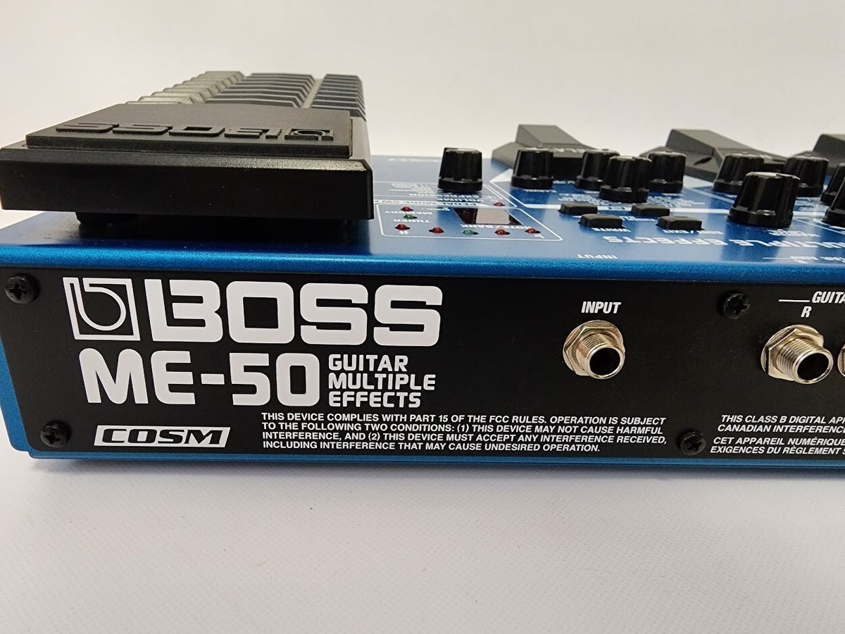 BOSS ME-50 ギターマルチエフェクター 通電確認済J27) BOSS ME-50