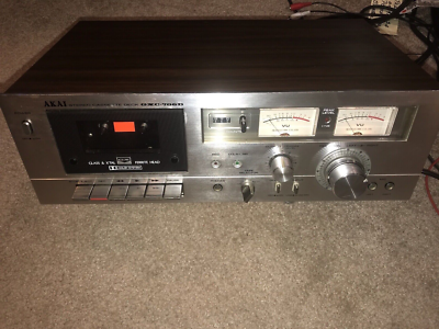 Akai GXC-706D Vintage Cassette Deck Nice condition - Parts Not