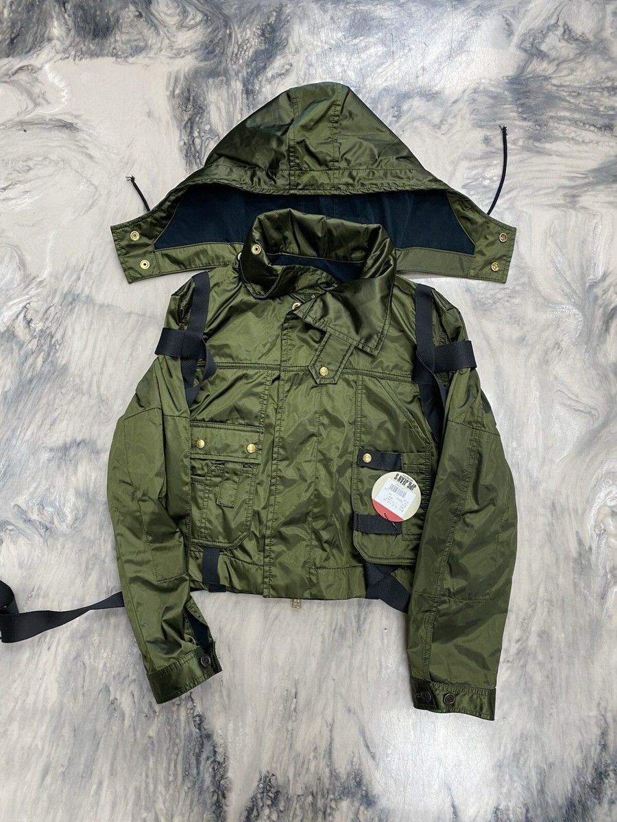 Jean Paul Gaultier Vintage Bondage Jacket Green Authentic Small 42