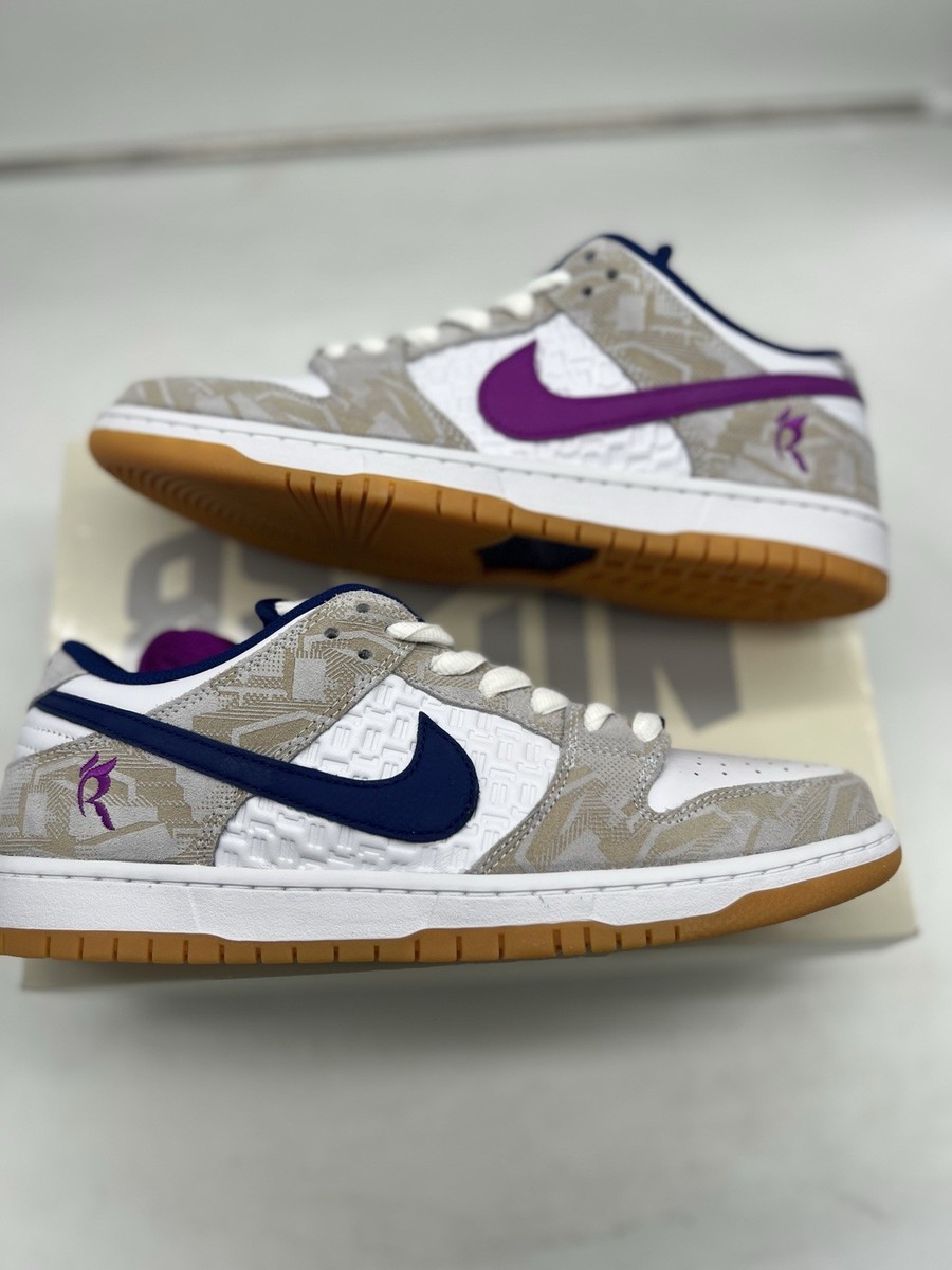 Size 11 - Nike SB Dunk Low Pro Rayssa Leal NEW White Gum Grey Sail