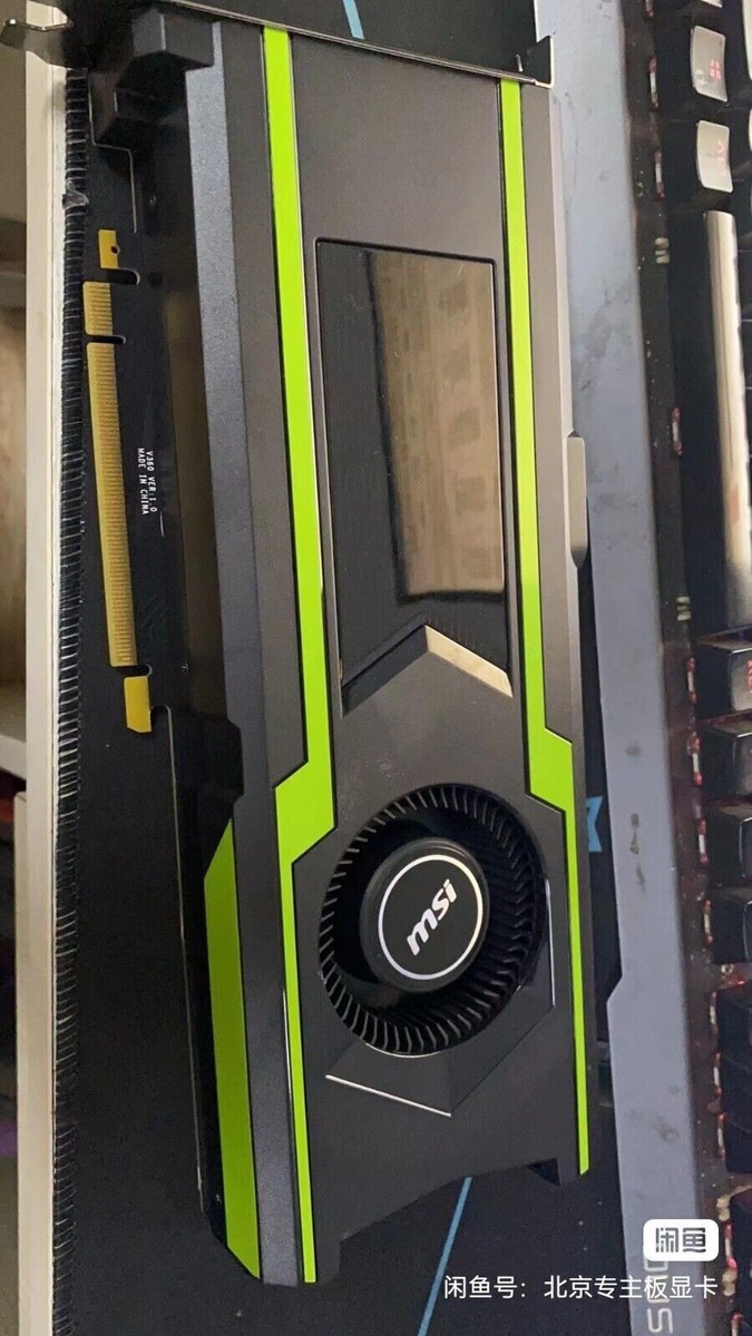 MSI NVIDIA GeForce GTX 1080 Ti Aero 11GB GDDR5X Graphics Card | eBay