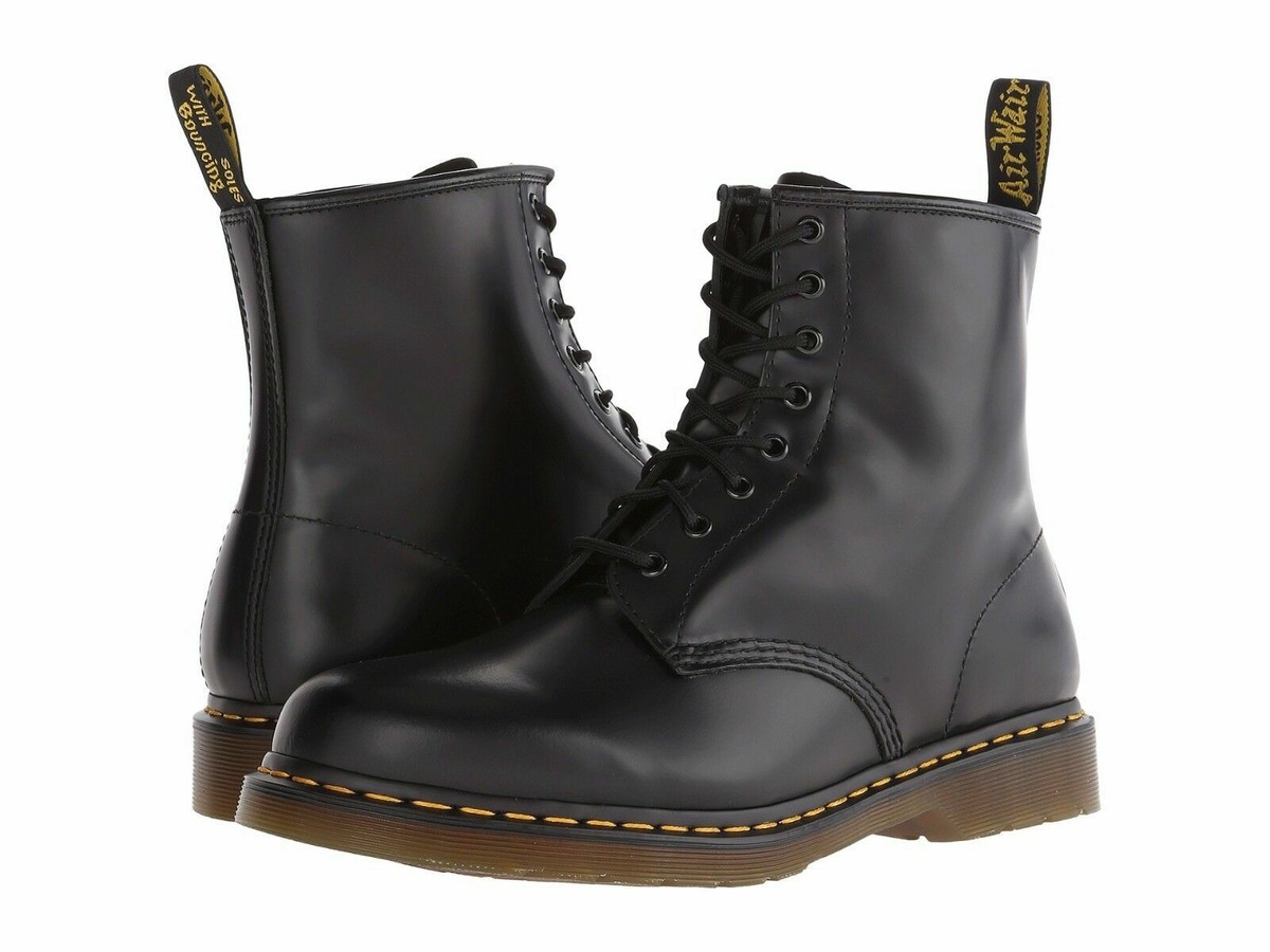 Men's Shoes Dr. Martens 1460 8 Eye Leather Boots 11822006 BLACK