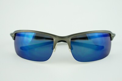 New! Oakley OO4071-02 Wiretap Carbon Grey / Ice Iridium 61-14-126