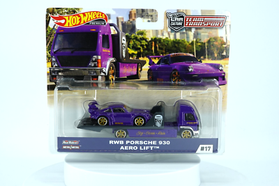 Hot Wheels Team Transport RWB Porsche 930 Aero Lift #17 Premium