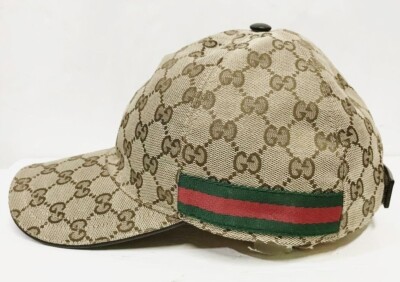 Gucci Gg Canvas Baseball Cap Hat Size L Authentic From JAPAN | eBay
