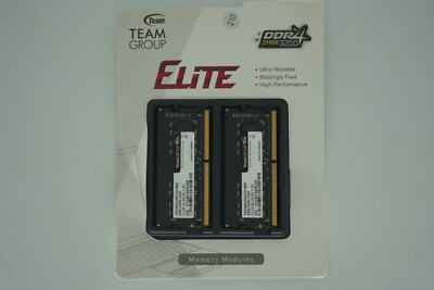 Team Elite 16GB (2 x 8GB) 260-Pin DDR4 SO-DIMM DDR4 3200 [UNTESTED