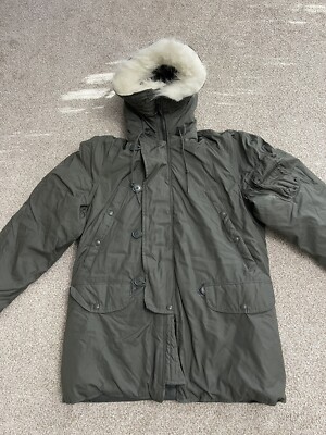 Made in USA Military Extreme Cold Weather N-3B Snorkel Parka Army