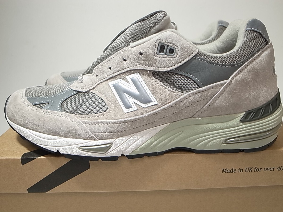 NEW BALANCE M991GL 991 GRAY GREY MADE IN ENGLAND US9.5 | eBay