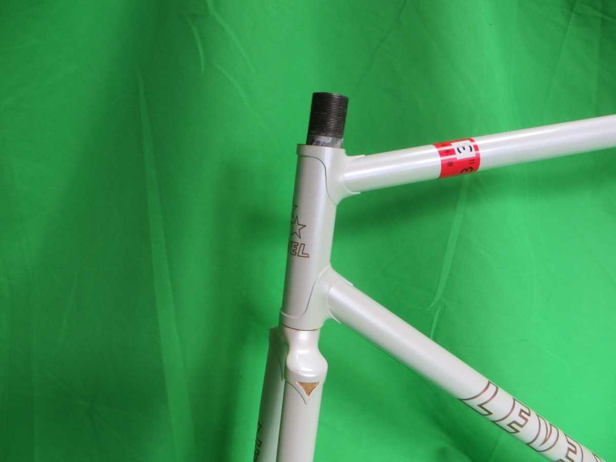 Level White NJS Approved Keirin Frame Set Track Bike Fixed Gear
