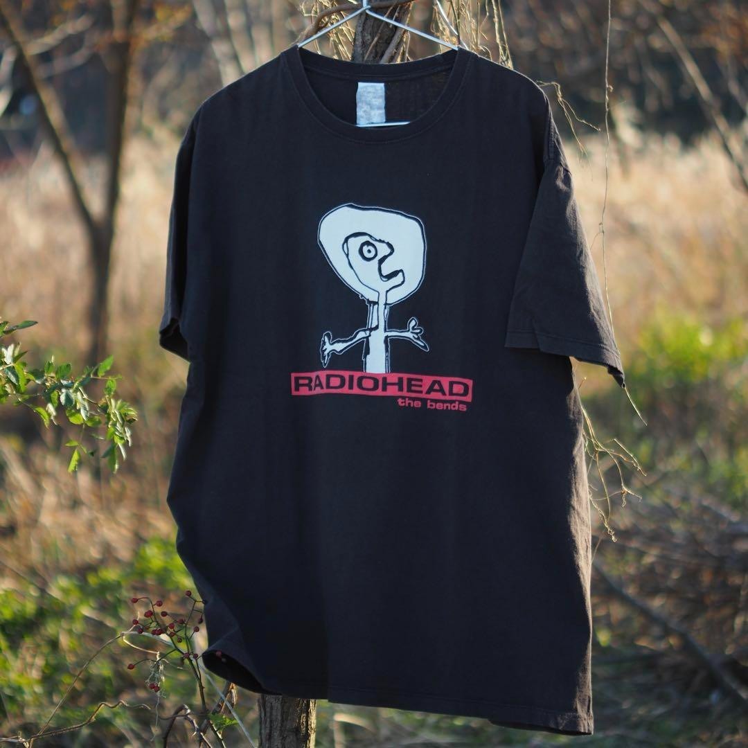 Radiohead The Bends T-Shirt Size XL Black 90s Vintage Used | eBay