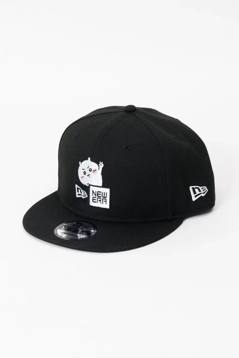 NEW ERA 9FIFTY Cap CHIIKAWA BOX LOGO BLACK Free size 57.7~61.5cm