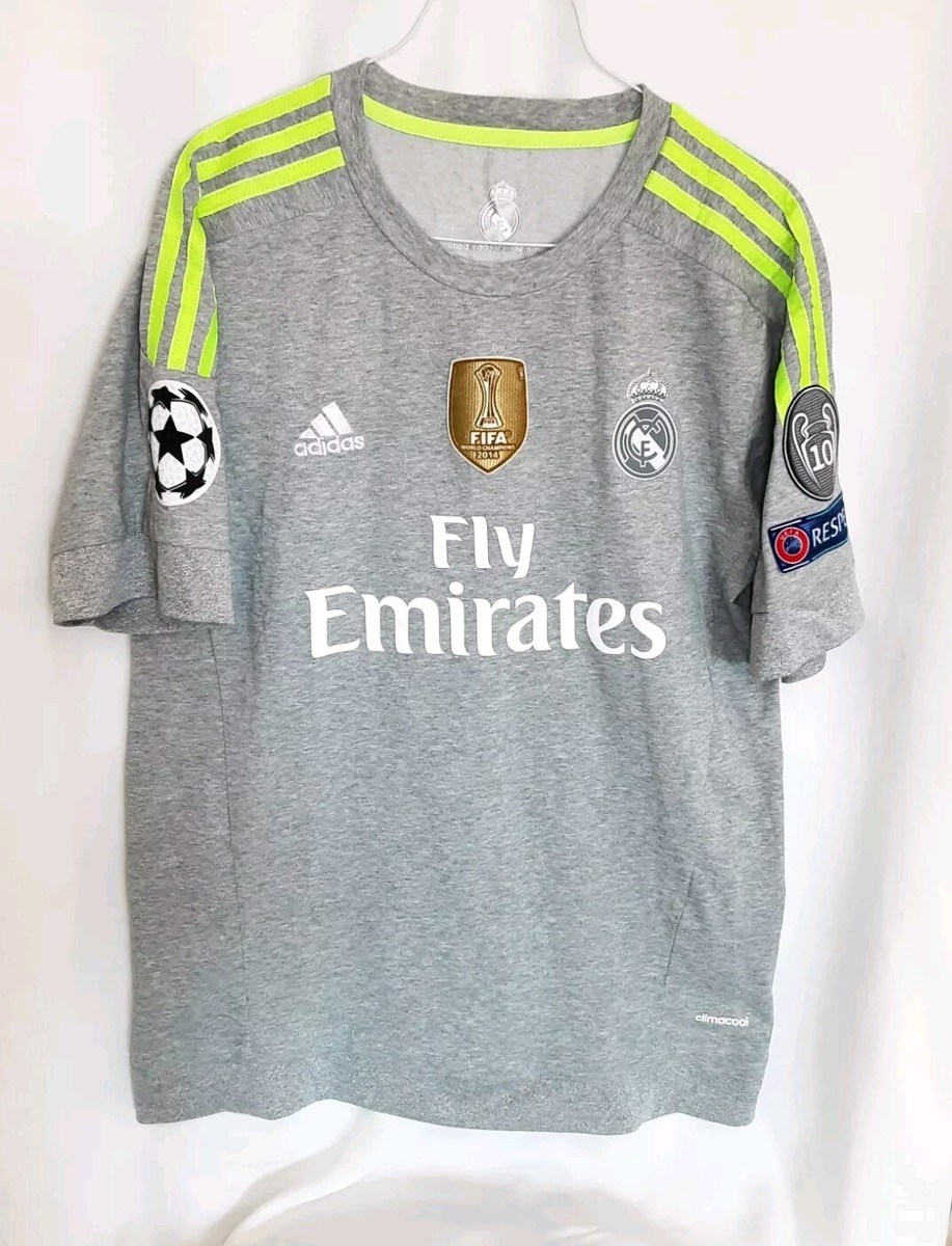 Adidas Real Madrid Ronaldo #7 2014 FIFA Champs T-Shirt Men's