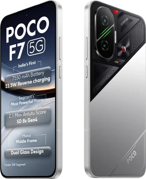 POCO F7 5G Factory Unlocked Dual SIM 12GB RAM 512GB Storage-6.83