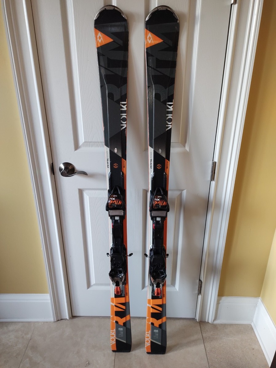 Volkl RTM 81 skis with Marker bindings | eBay