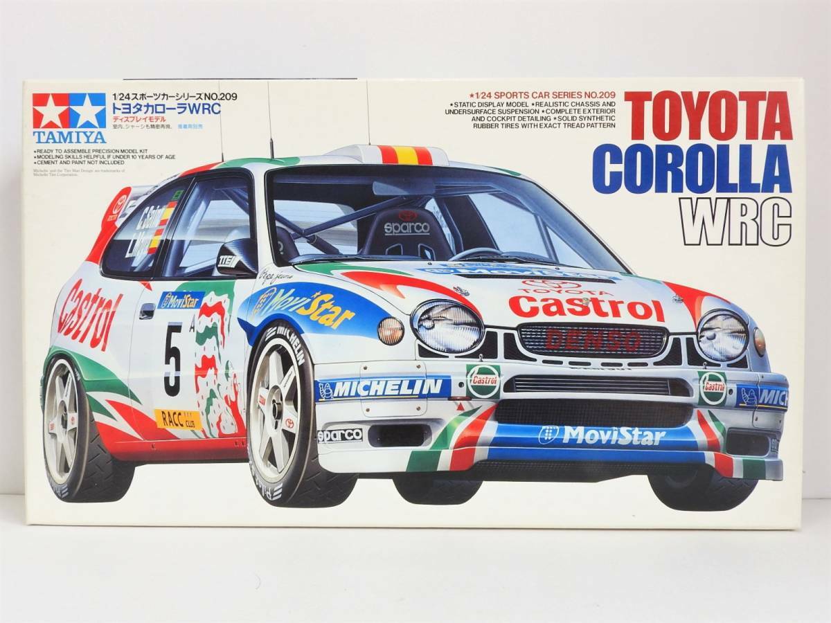 Tamiya 1/24 sports car series n0. 209 toyota corolla wrc | eBay