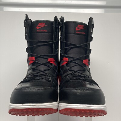 Nike SB Vapen Snowboard Boots Dark Shadow Red W/ Liners 447125-001